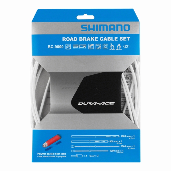 Shimano Remkabelset Dura Ace 9000 Polymer Wit