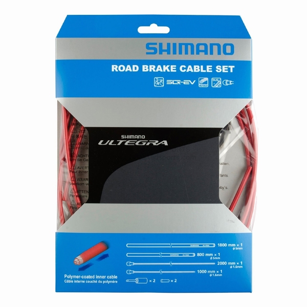Shimano Remkabelset Ultegra 6800 Polymer Rood