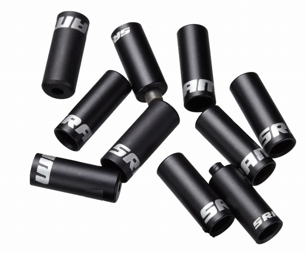 SRAM Kabelstoppers Zwart 5mm 10 Stuks