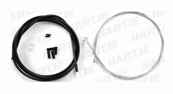 Contec Remkabelset Zwart Stop+