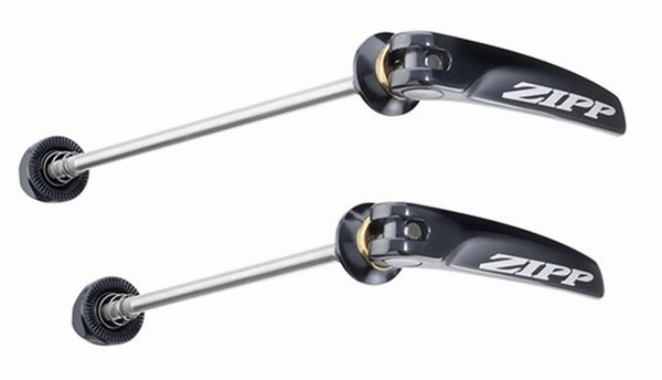 Zipp Snelspannerset Staal Race Zwart