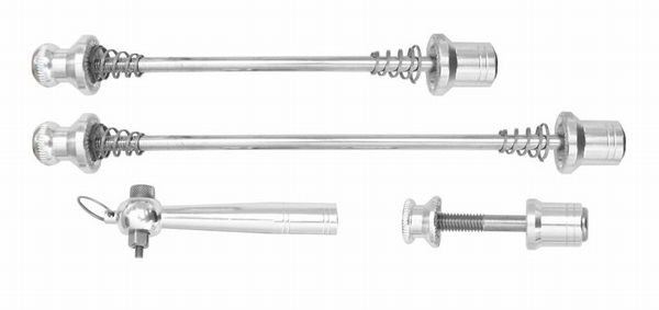 Contec Snelspannerset SQR Select + Zilver Antidieftal