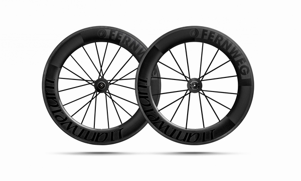Lightweight Fernweg 85 Clincher Schwarz ED