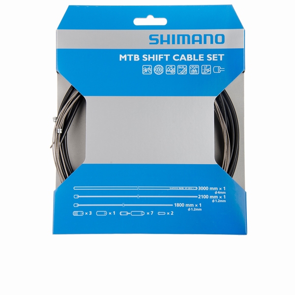Shimano Shifterkabelset Zwart