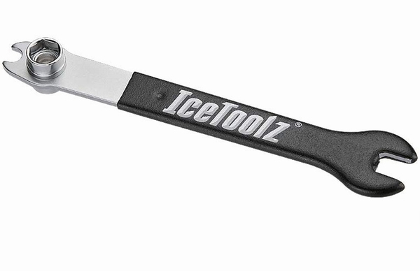 Icetoolz Pedaal/Dopsleutel 10/15mm