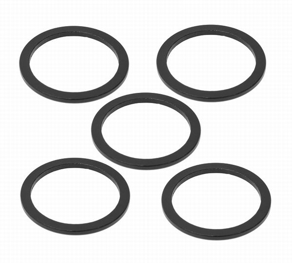Trivio Spacer 2mm Alloy Zwart 5 Stuks