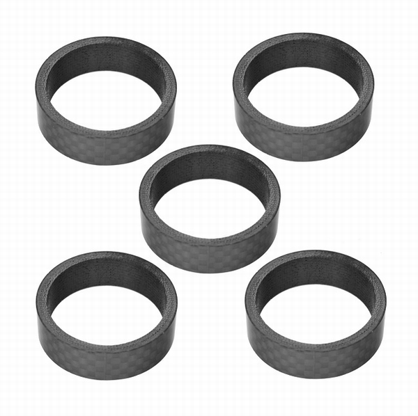 Trivio Spacer 10mm Carbon 5 Stuks