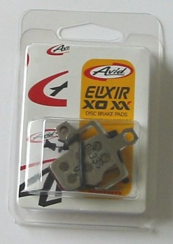 Avid Remblok Set Organic Alu Plaat Elixir/XX/X0/DB1/DB3/DB5
