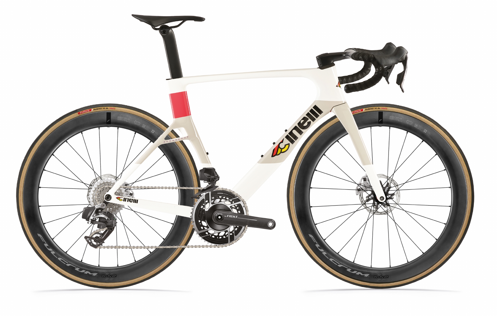 Cinelli Aeroscoop Coral White