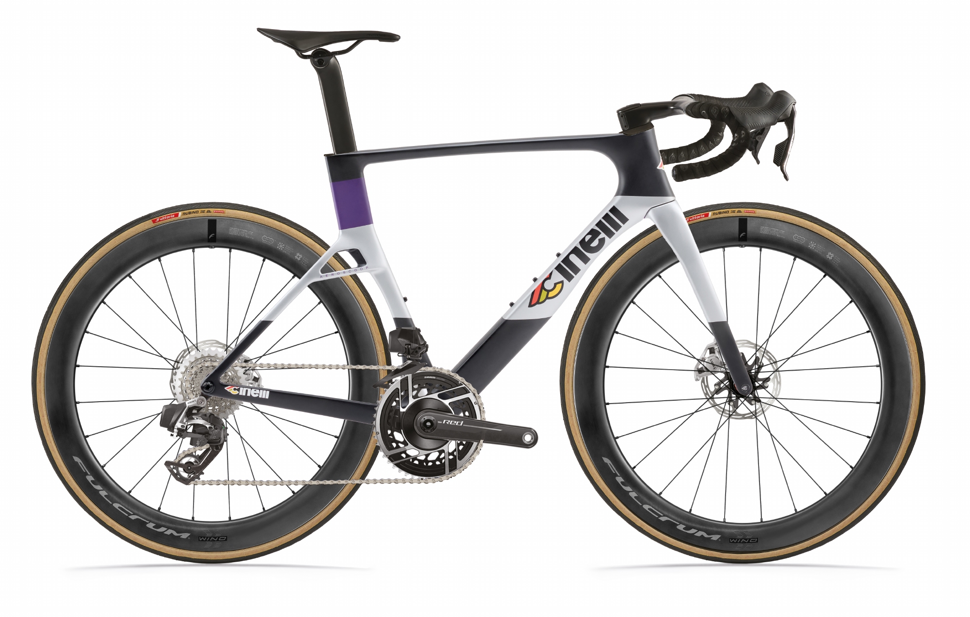 Cinelli Aeroscoop Purple Fiber