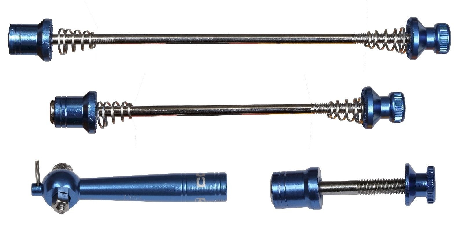 Contec Snelspannerset SQR Select + Blauw Antidieftal