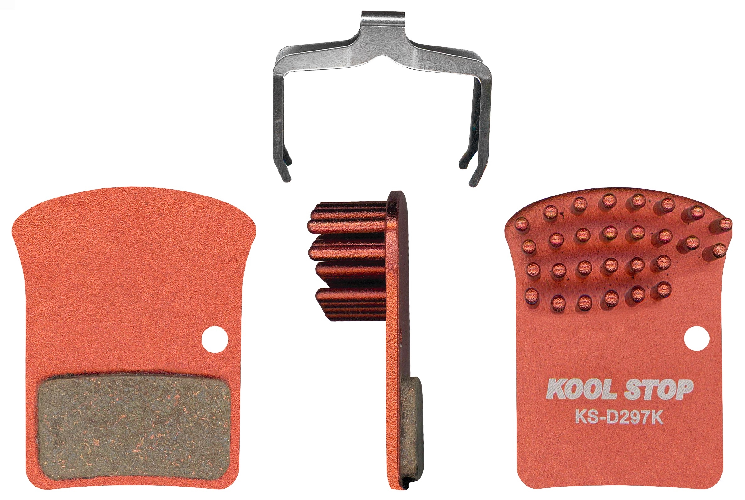 Koolstop Remblok Set D-297K SRAM Aero Organic Red/Force 22