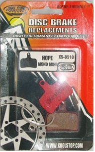 Koolstop Remblok Set KS-D510 Hope Organic Mono Mini