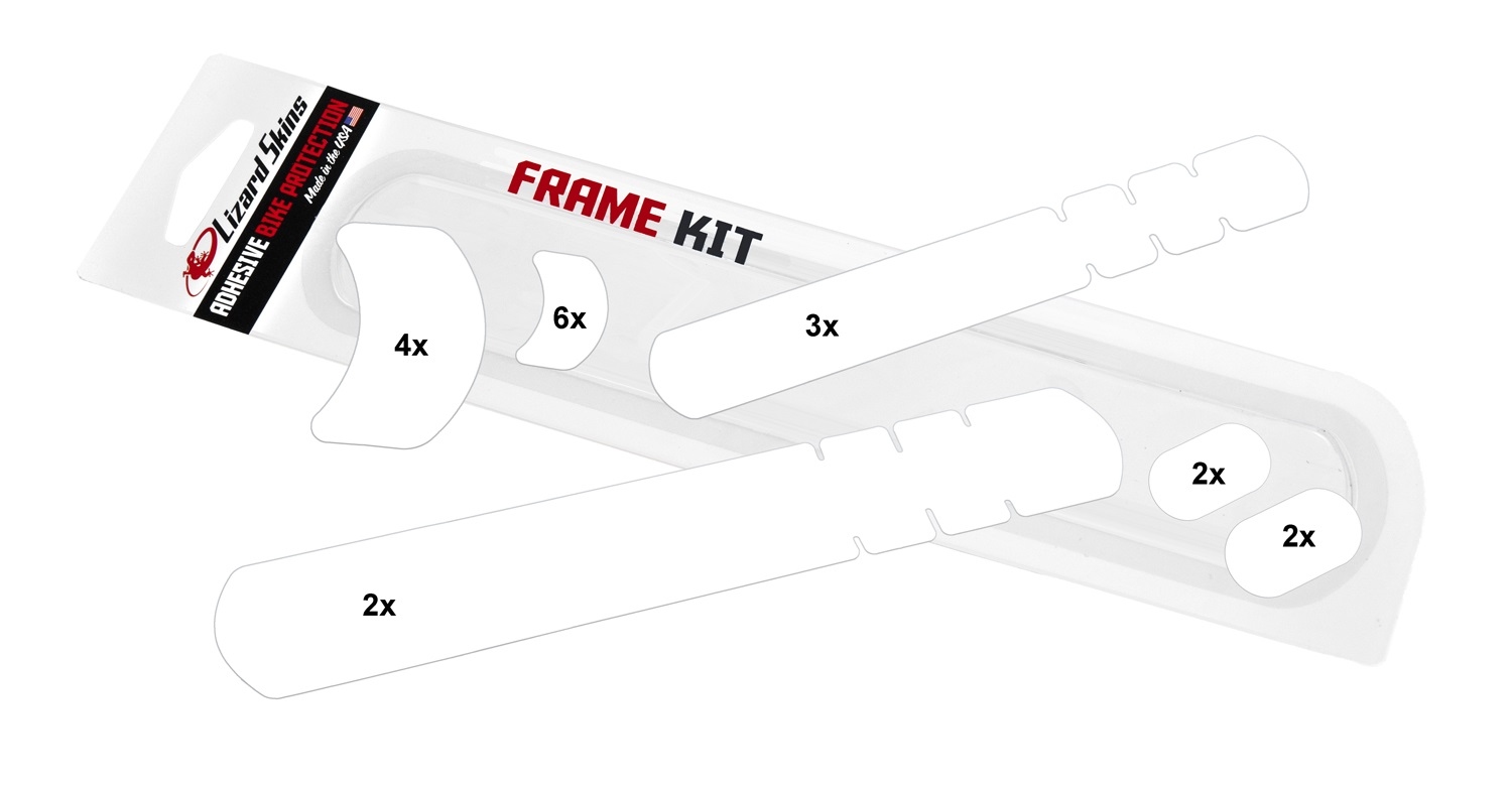 Lizard Skins Frame Beschermer Kit Clear