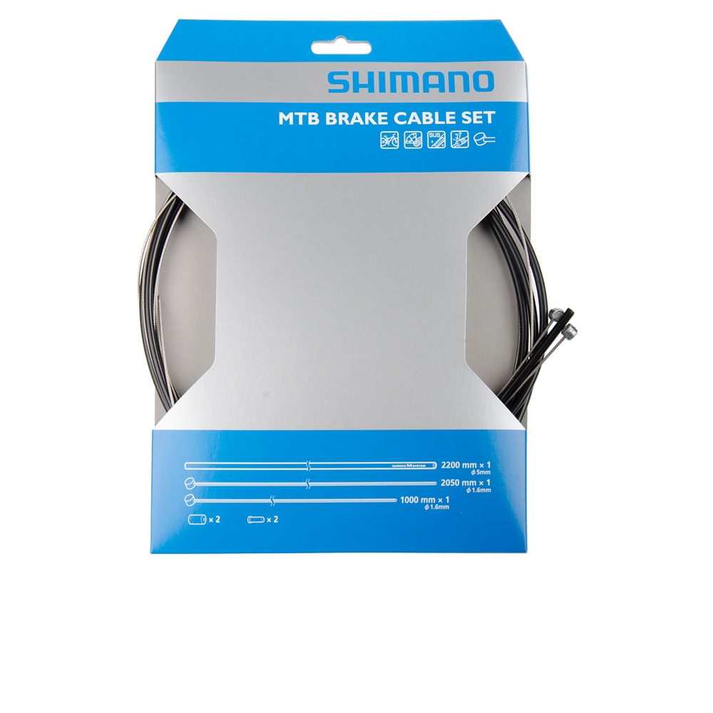 Shimano Remkabelset Zwart