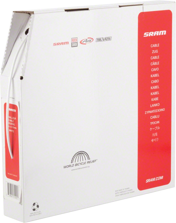 SRAM Buitenkabel Shifter Wit