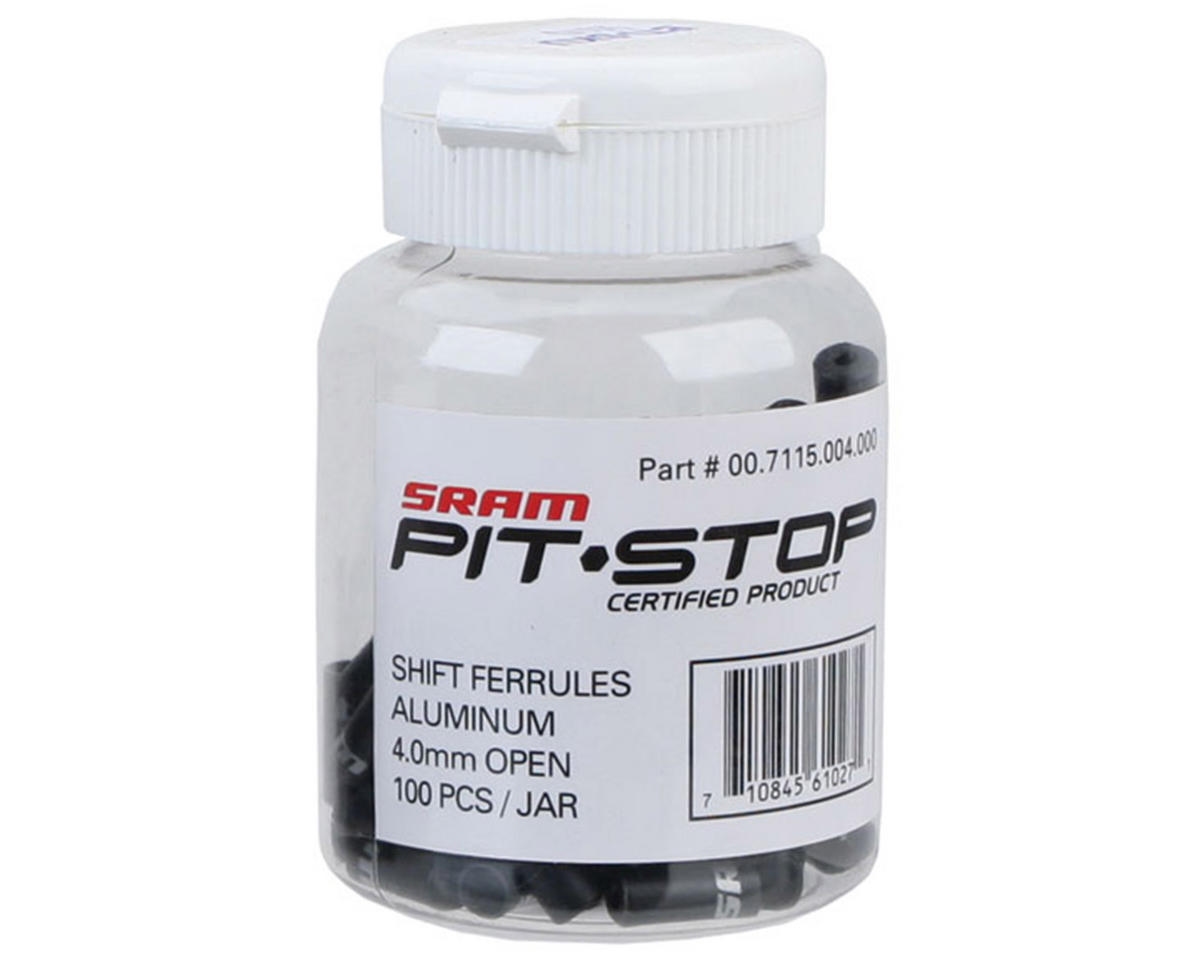SRAM Kabelstoppers Zwart 4mm 100 Stuks