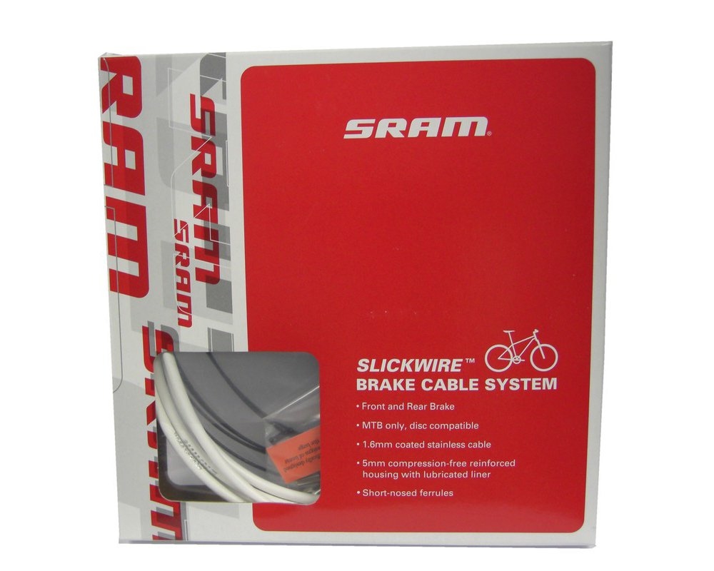 SRAM Remkabelset Slickwire MTB Wit