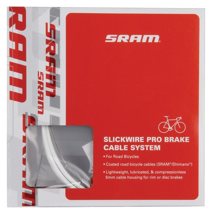 SRAM Remkabelset Slickwire Pro Wit