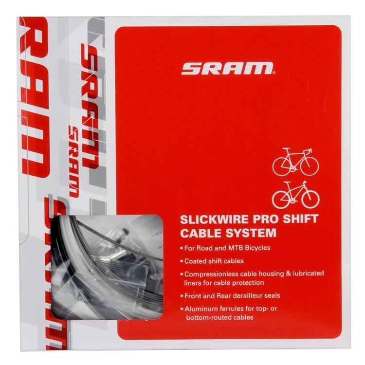 SRAM Shifterkabelset Slickwire Pro Wit