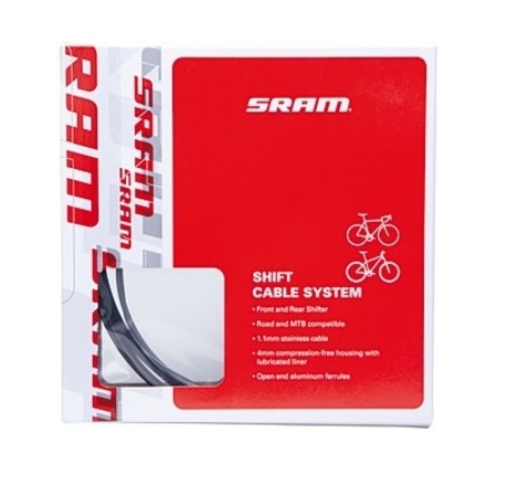 SRAM Shifterkabelset Slickwire Pro Zwart