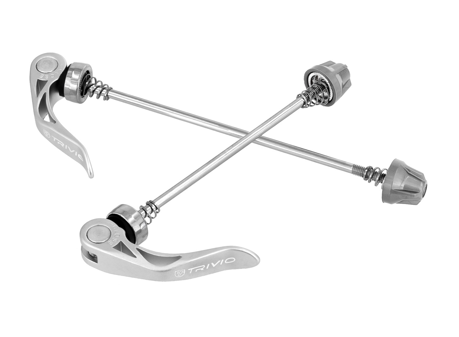 Trivio Snelspannerset Alu MTB Zilver