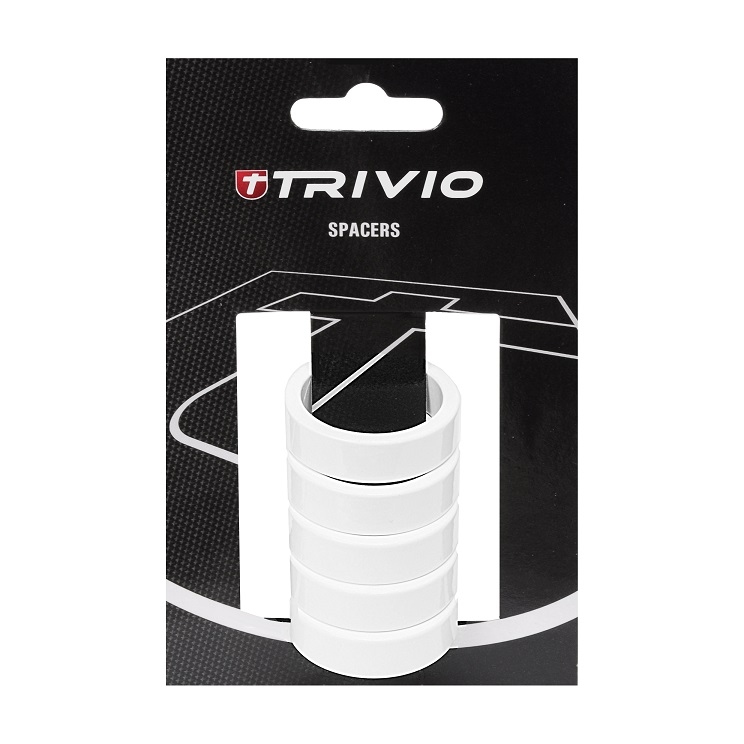 Trivio Spacer 10mm Alloy Wit 5 Stuks
