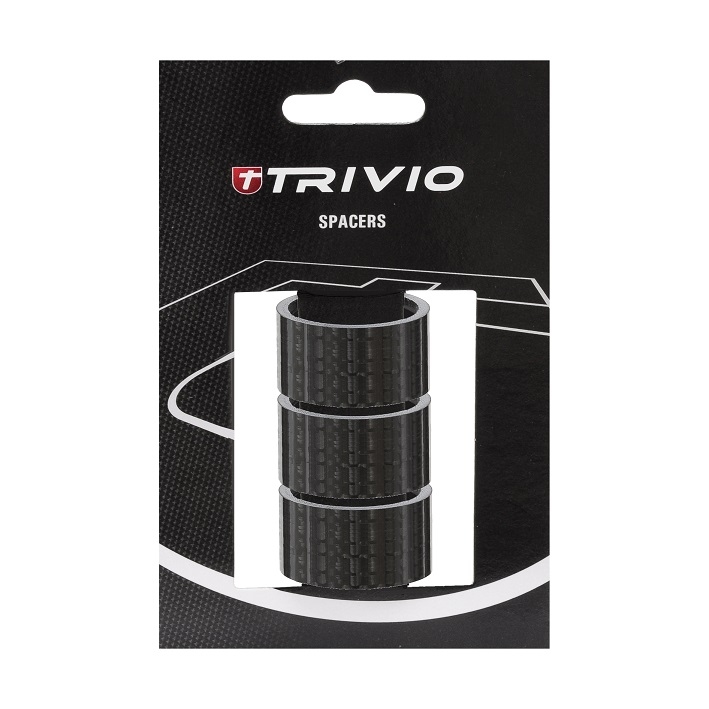 Trivio Spacer 20mm Carbon 3 Stuks