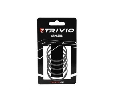 Trivio Spacer 2mm Carbon 5 Stuks