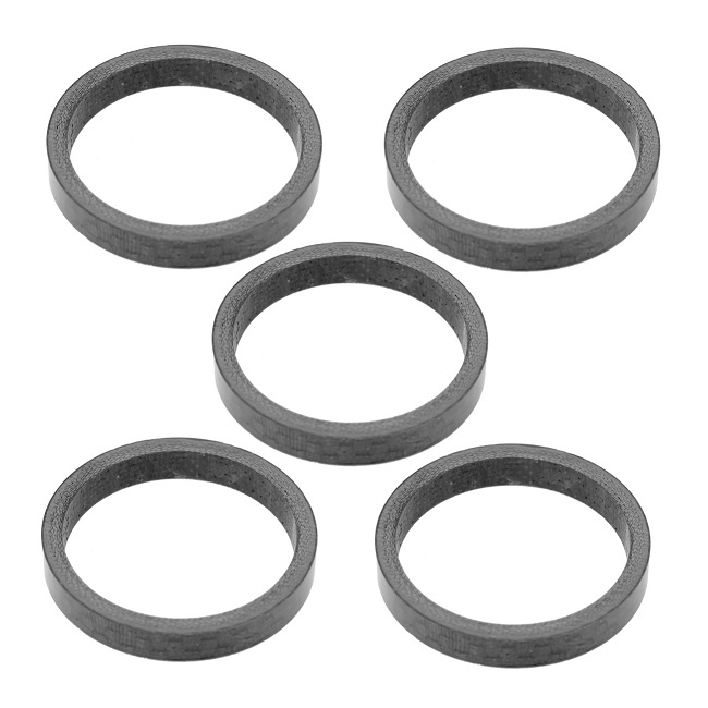 Trivio Spacer 5mm Carbon 5 Stuks