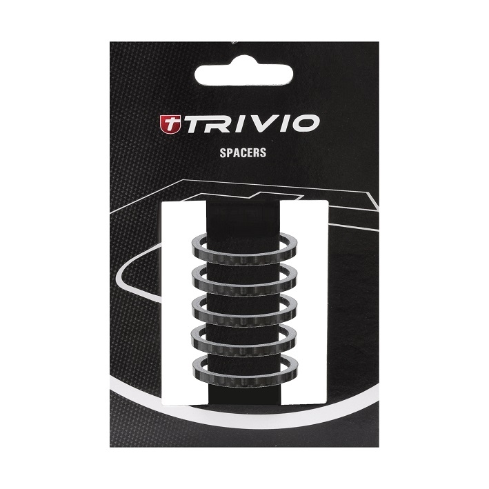 Trivio Spacer 5mm Carbon 5 Stuks