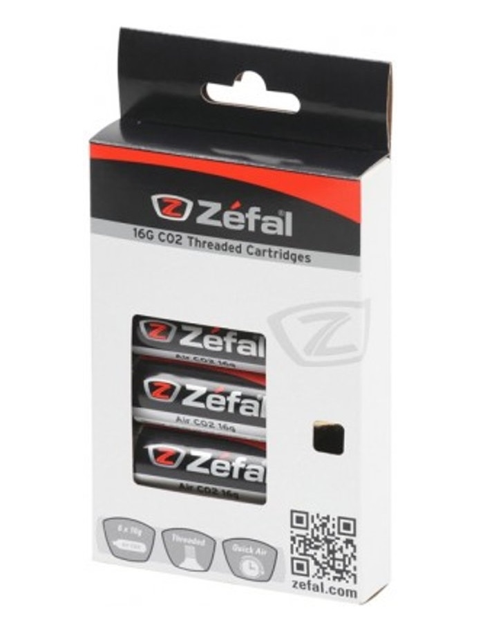 Zefal CO2 Patronen 6 Stuks